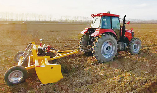 GNSS land leveling Farm machinery - GNSS land leveling